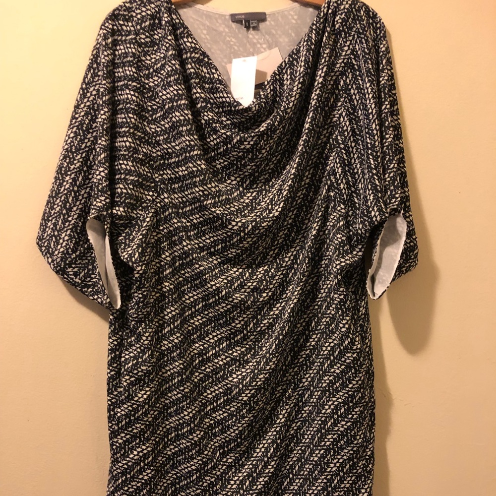 Vince size small black and white dress